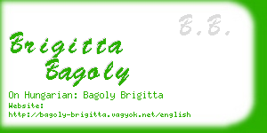 brigitta bagoly business card